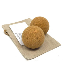 Bola de masaje de yoga natural 100% corcho